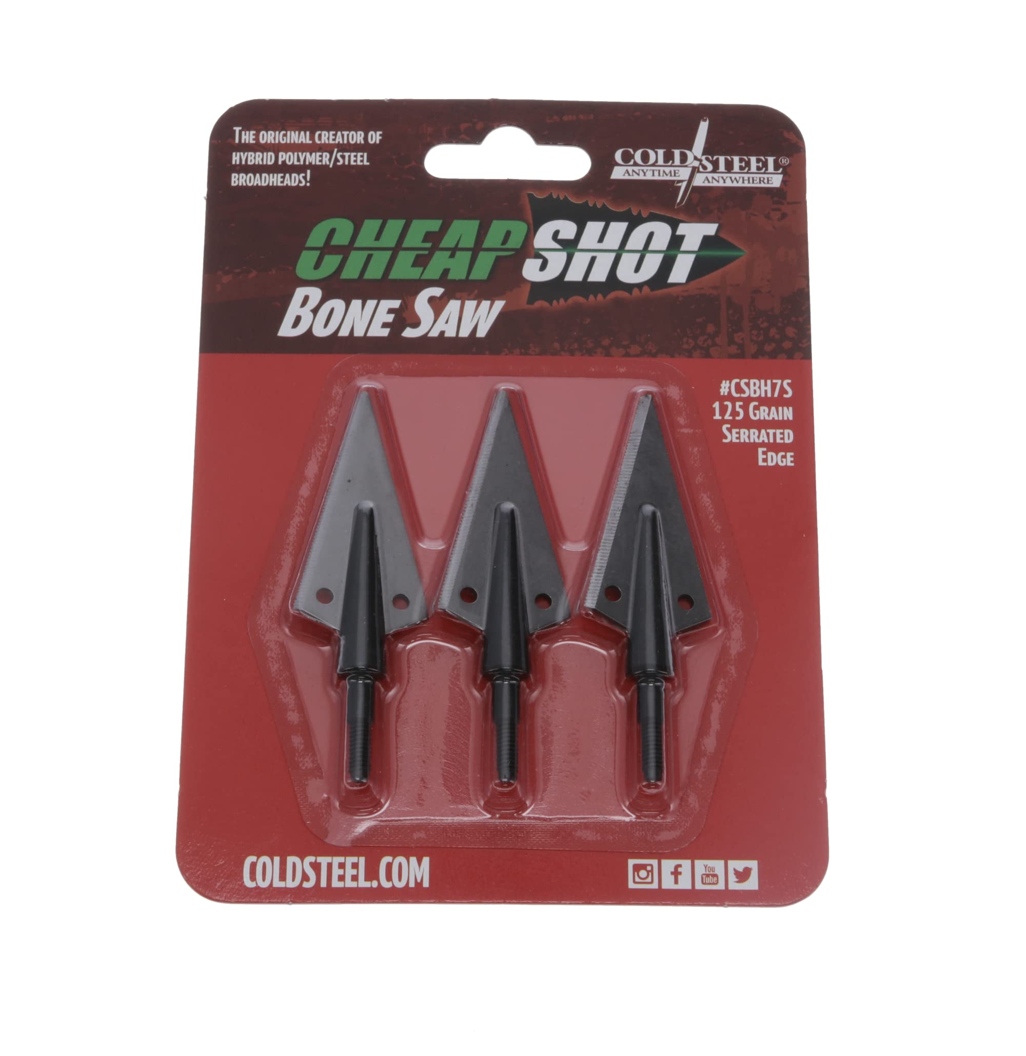 Cheap Shot Bone Saw 125 Grain Micro Serrated Edge - Image 5
