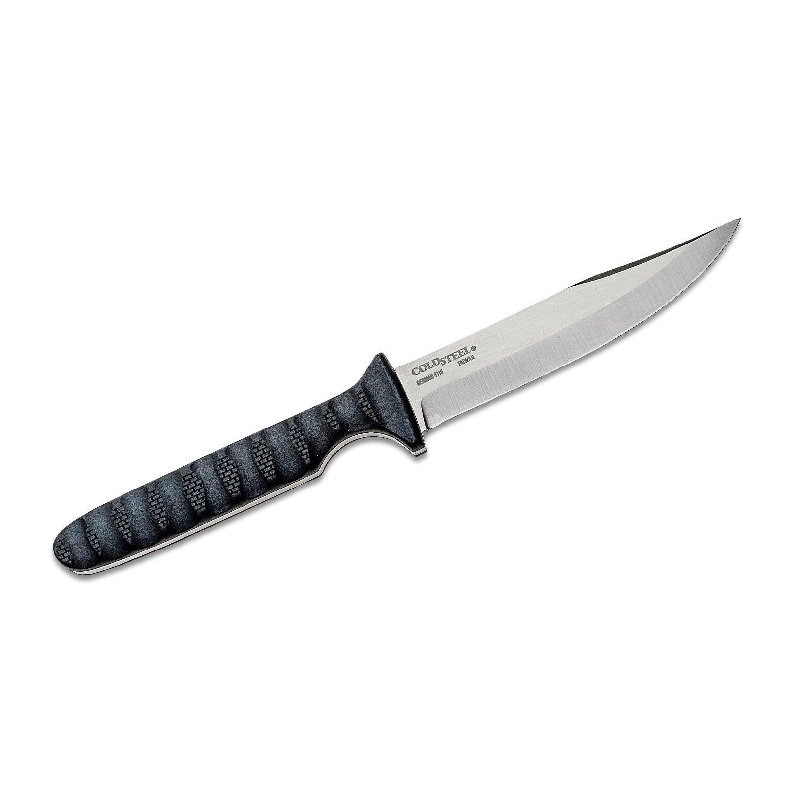 Cold Steel Bowie Spike Durable Lightweight German 4116 Stainless Steel 4" Fixed Blade Tactical Outdoor Hunting Neck Knife, Textured Griv-Ex Handle, Secure-Ex Sheath - Image 3