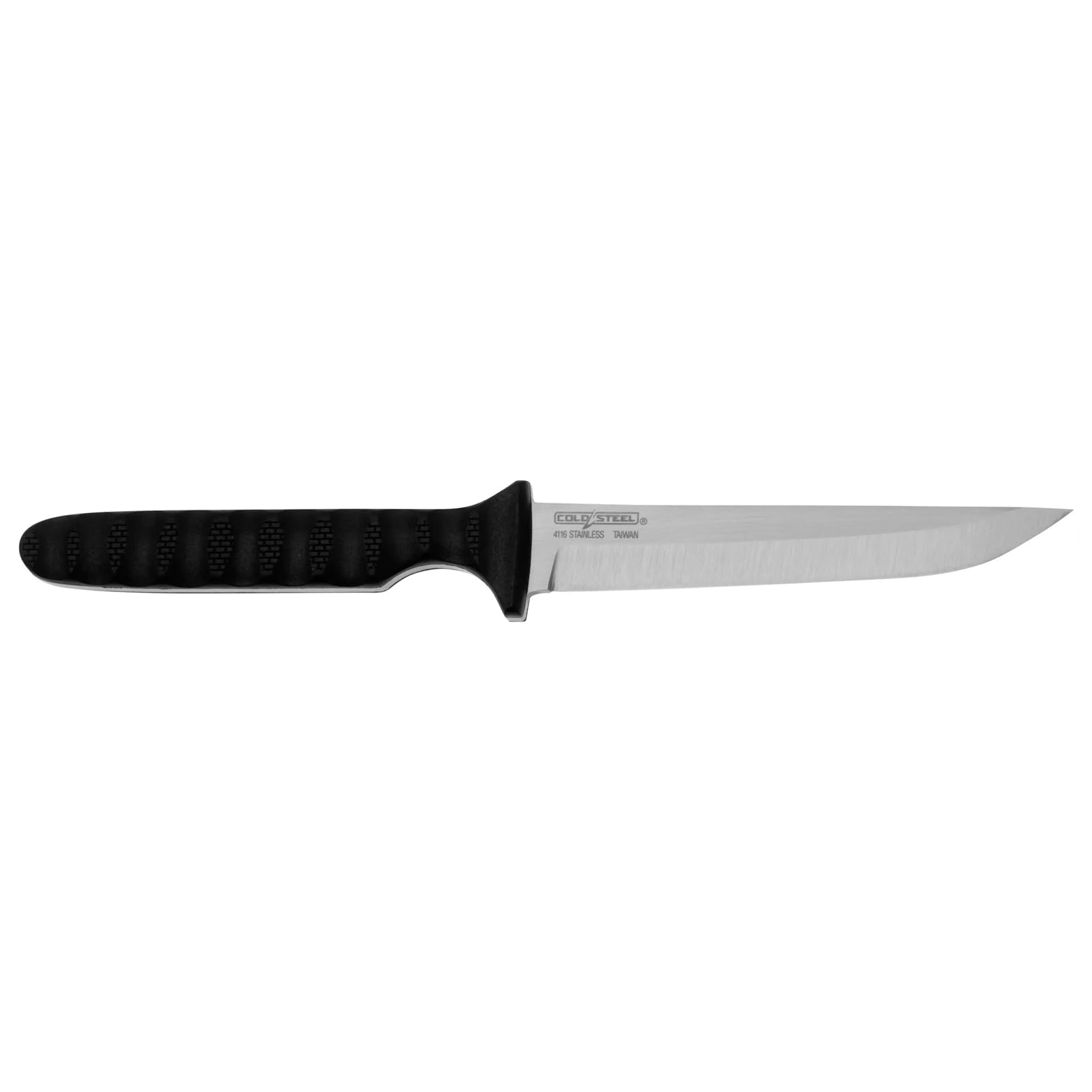 COLD STEEL Drop Point Spike Durable Lightweight German 4116 Stainless Steel 4" Fixed Blade Tactical Outdoor Hunting Neck Knife, Textured Griv-Ex Handle, Secure-Ex Sheath - Image 3
