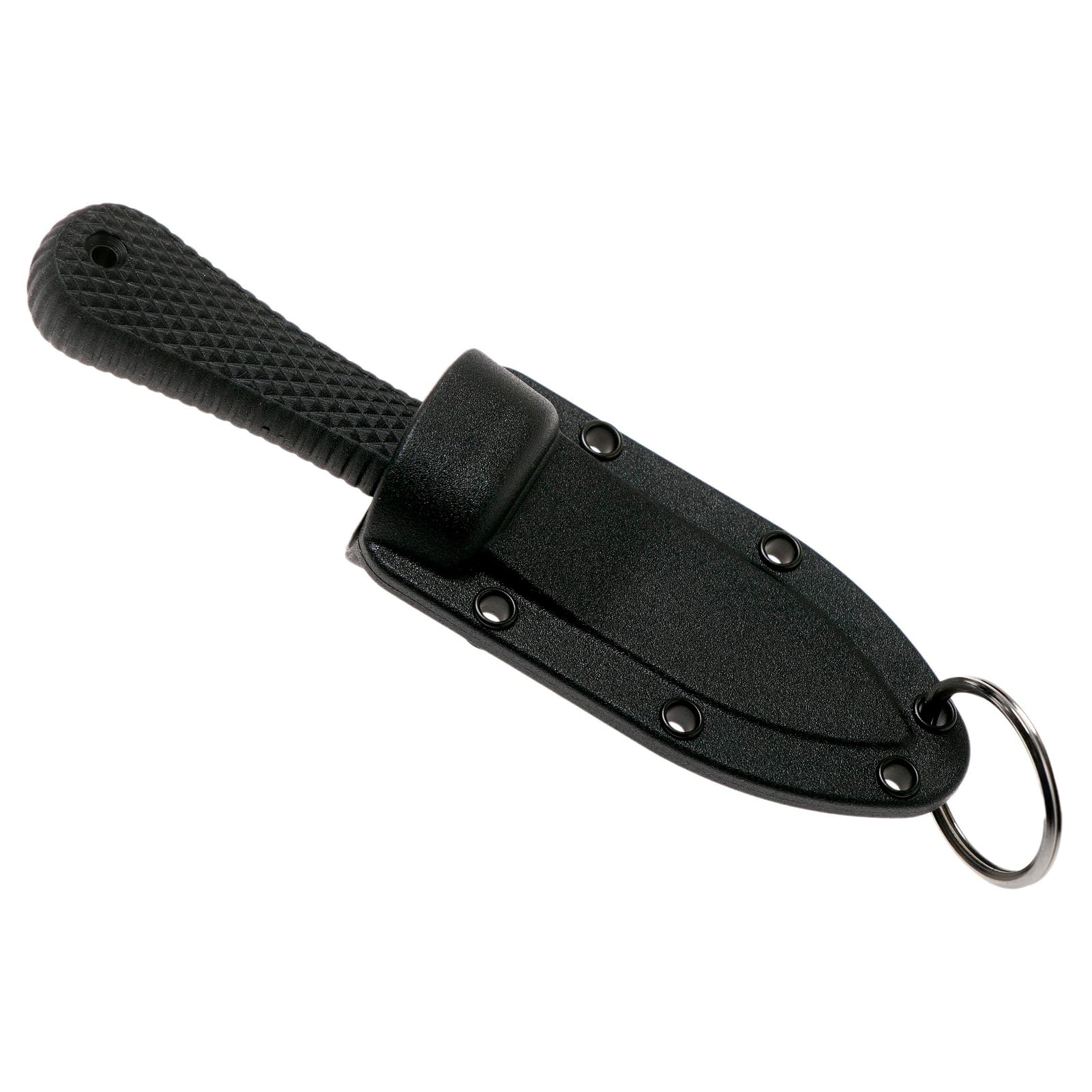 Cold Steel Super Edge 2" Durable Compact Japanese AUS8A Stainless Steel Fixed Blade Drop Point Outdoor Game Hunting Neck Knife, Kray-Ex Handle, Secure-Ex Sheath - Image 5