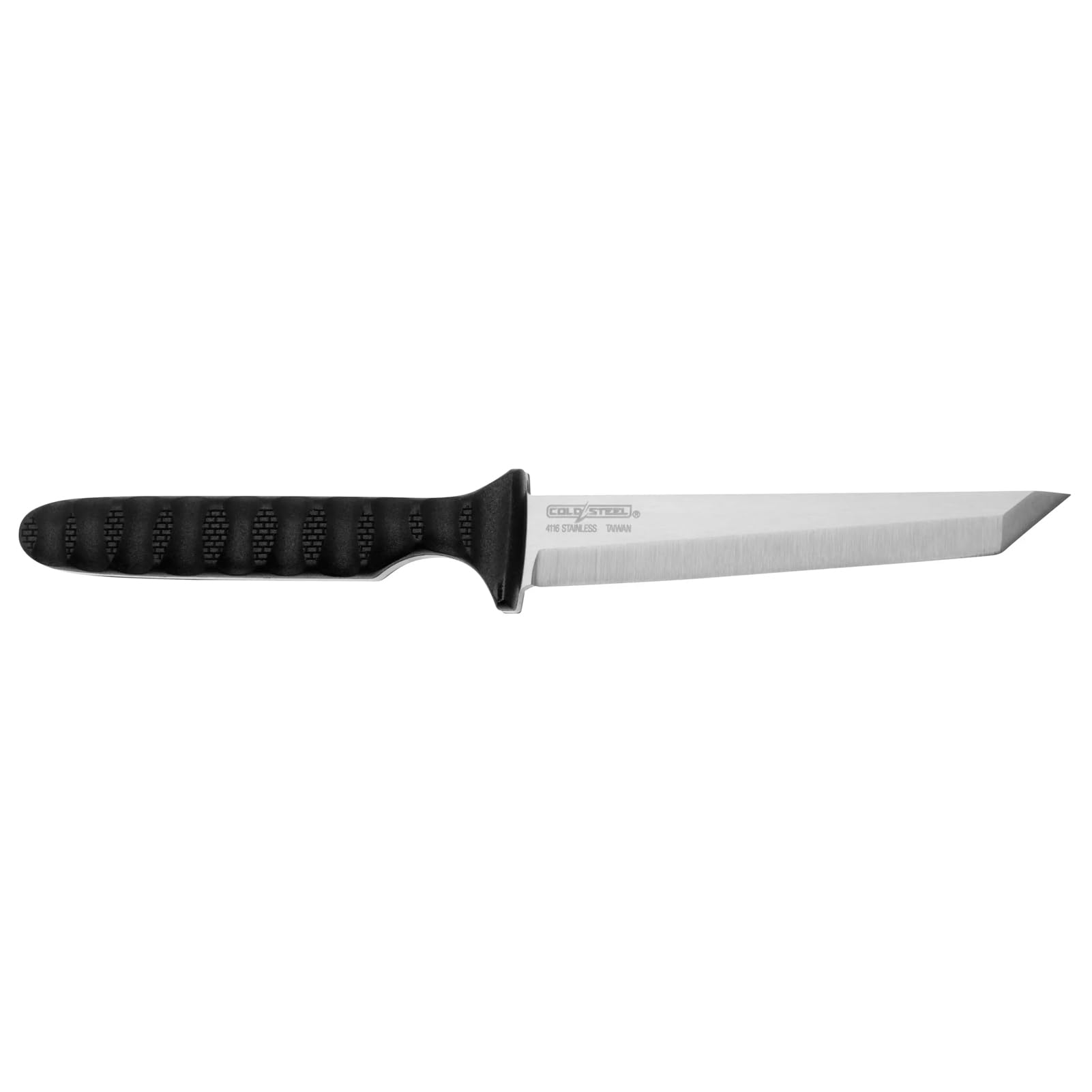 COLD STEEL Tanto Spike Durable Lightweight German 4116 Stainless Steel 4" Fixed Blade Tactical Outdoor Hunting Neck Knife, Textured Griv-Ex Handle, Secure-Ex Sheath - Image 3